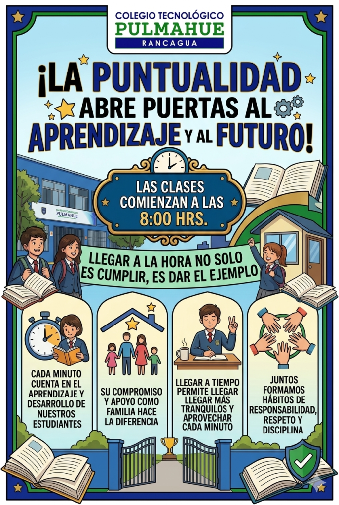 banner puntualidad 3 mayo 2026